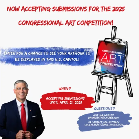 Congressional Art Competition Flyer